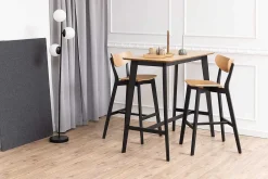 mutoni scandi Bartisch Enrico Natur Schwarz 120X60><noscript><img width=