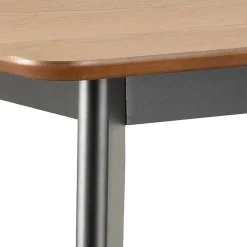 mutoni scandi Bartisch Enrico Natur Schwarz 120X60><noscript><img width=