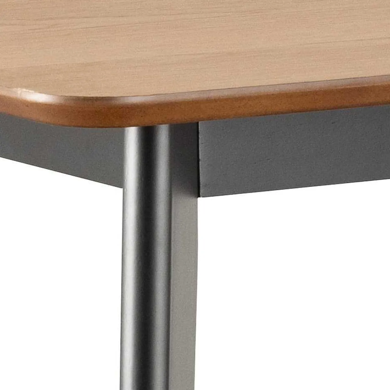 mutoni scandi Bartisch Enrico Natur Schwarz 120X60> Bartische