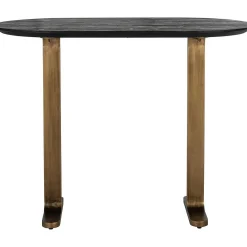 Richmond Interiors Bartisch Revelin Mangoholz Oval 140X106> Bartische