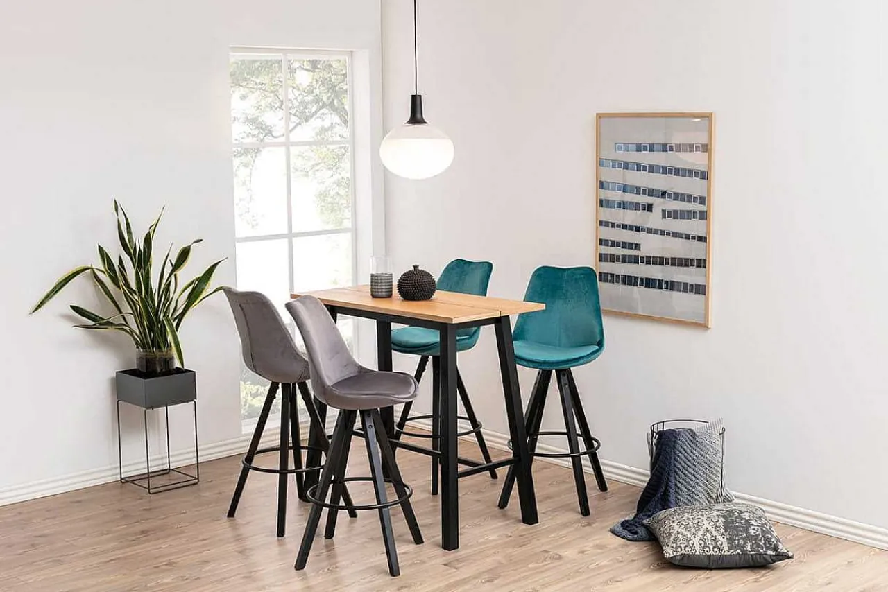 mutoni scandi Bartisch Scandinavia Schwarz 117X58X105> Bartische