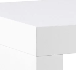 mutoni casual Bartisch Snubnit Weiss Chrom 130><noscript><img width=