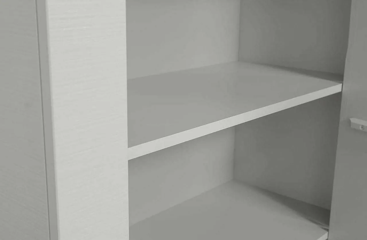 mutoni living Bauernschrank Gijs Kiefer Nebelweiss 85X142> Highboards