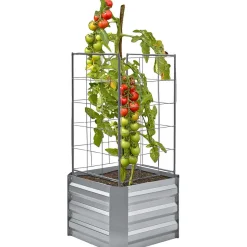 mutoni pleasure Beetumrandung Dahlia Stahl Silber (2-Er Set)><noscript><img width=
