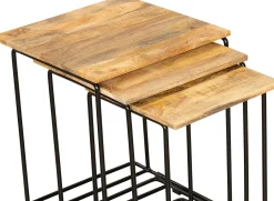 mutoni pleasure Beistelltisch Chennai Mango Natur 45 (3-Er Set)><noscript><img width=