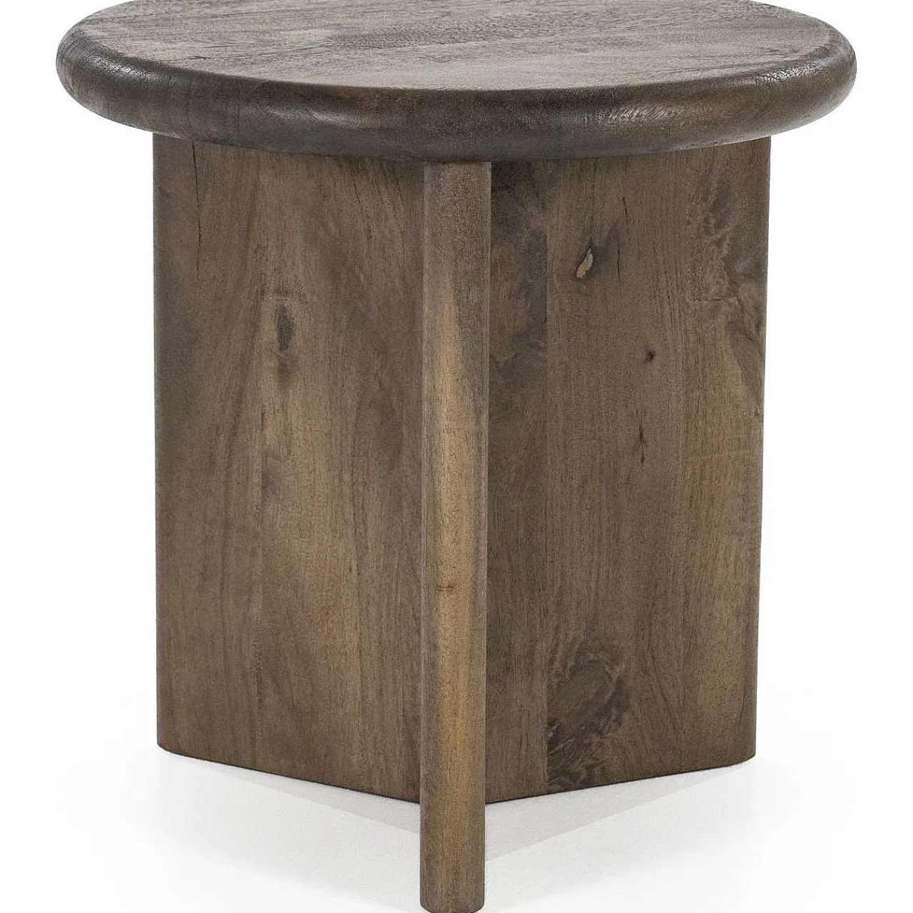By-Boo Beistelltisch Leoti Mango Braun 45> Beistelltische