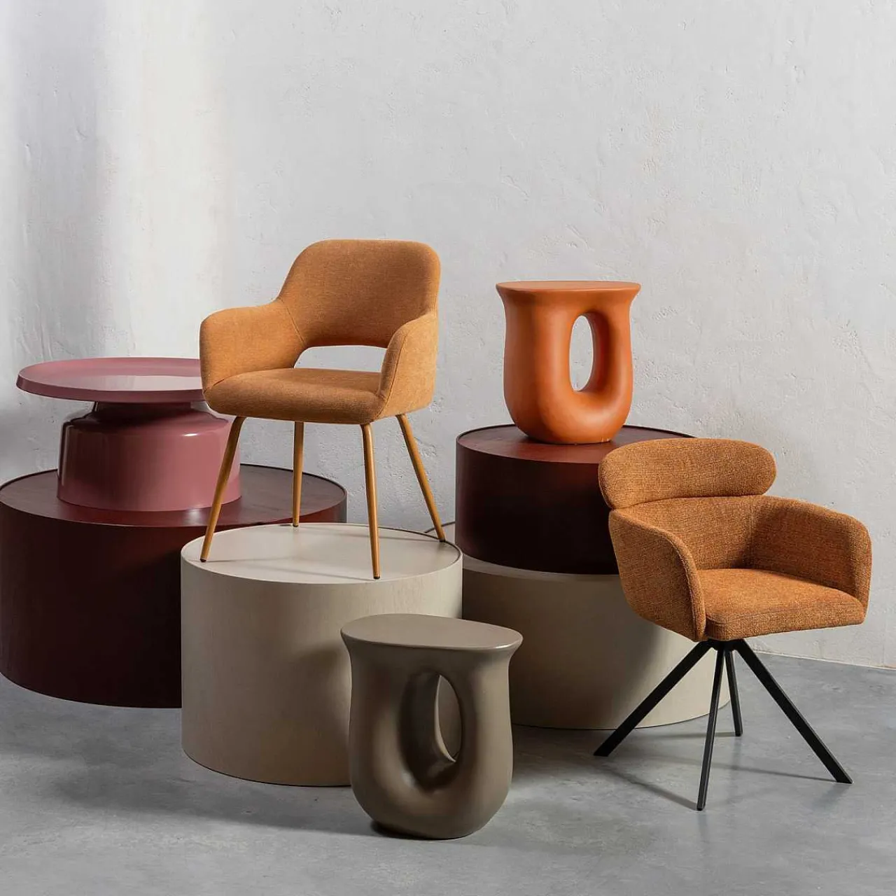 mutoni living Beistelltisch Moson Apricot> Beistelltische
