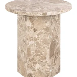 mutoni scandi Beistelltisch Paxos Marmor Latte 50> Beistelltische
