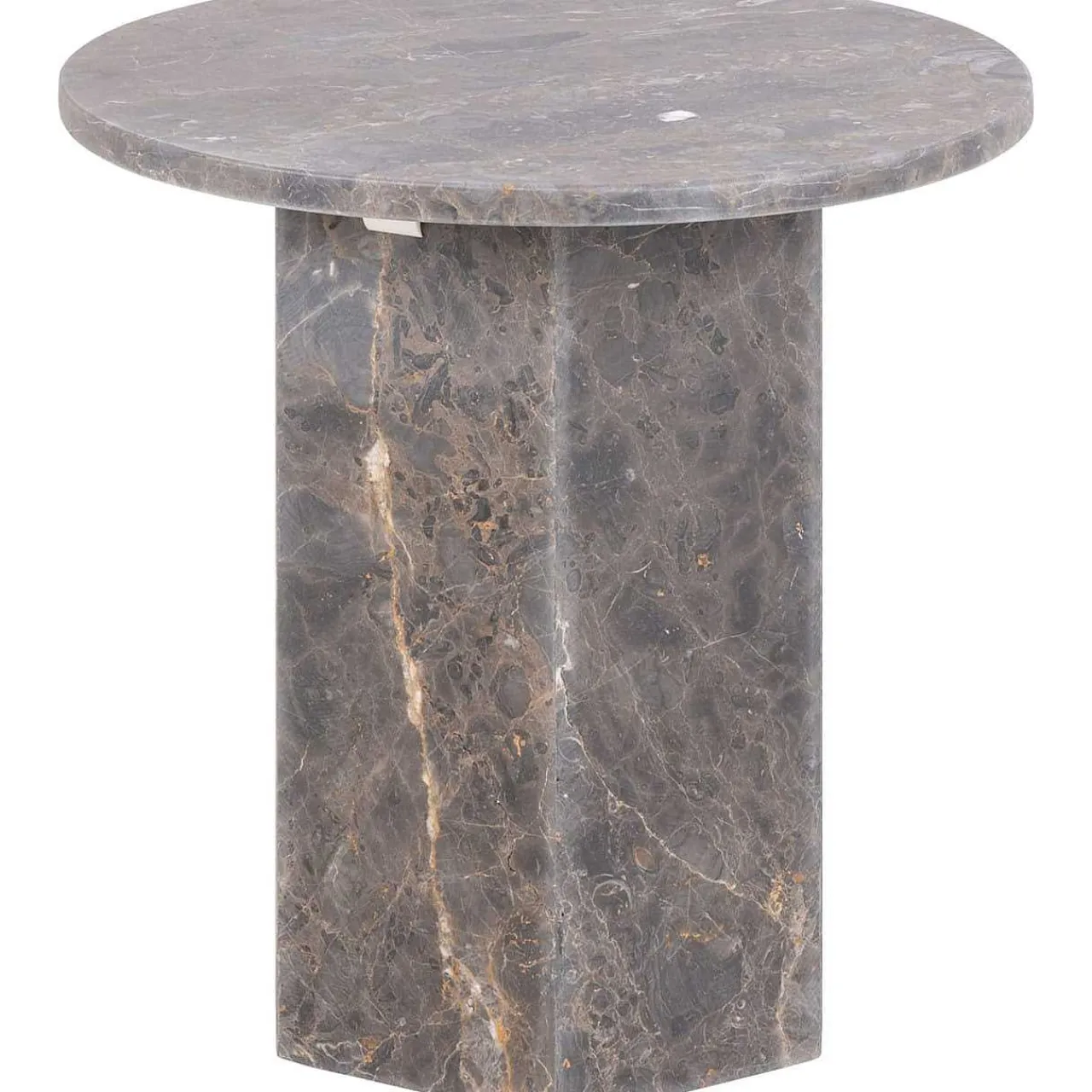 mutoni scandi Beistelltisch Paxos Marmor Marron 50> Beistelltische