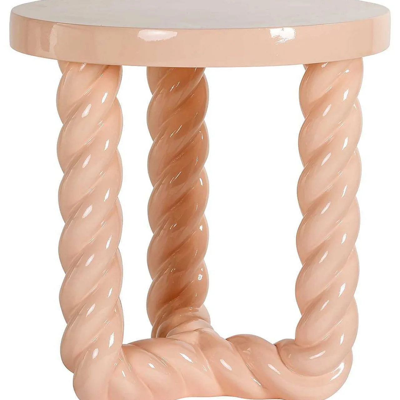 Richmond Interiors Beistelltisch Rosly Rosa> Beistelltische