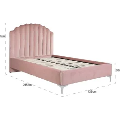 Richmond Interiors Bett Belmond Pink 136><noscript><img width=