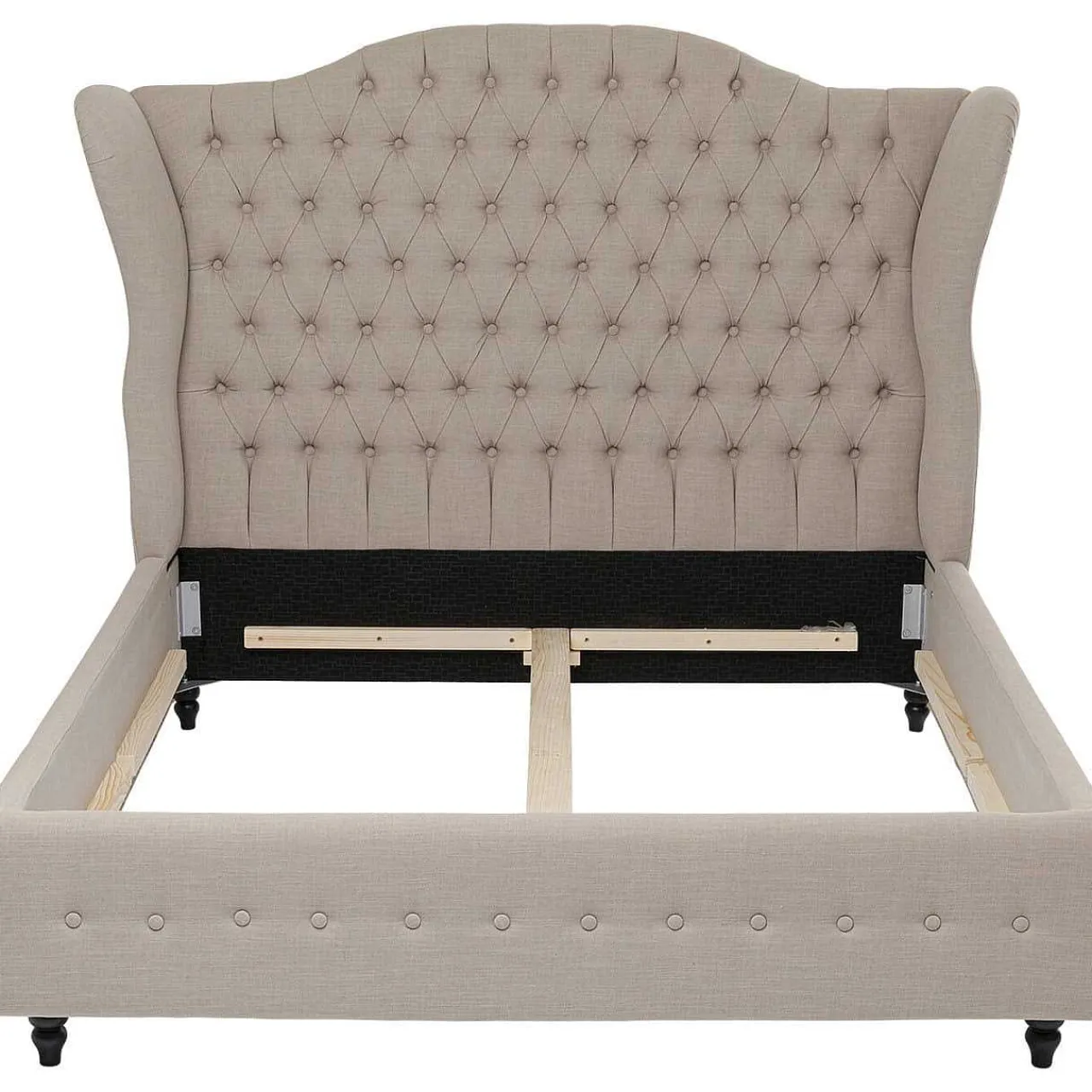 KARE Design Bett City Spirit Linen Natural 180X200Cm> Betten