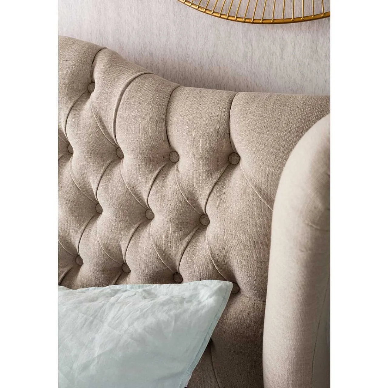 KARE Design Bett City Spirit Linen Natural 180X200Cm> Betten