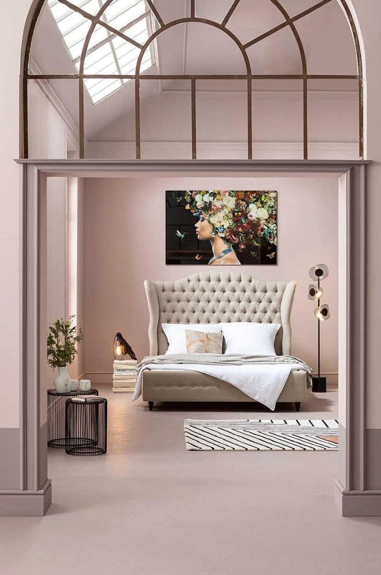 KARE Design Bett City Spirit Linen Natural 180X200Cm> Betten