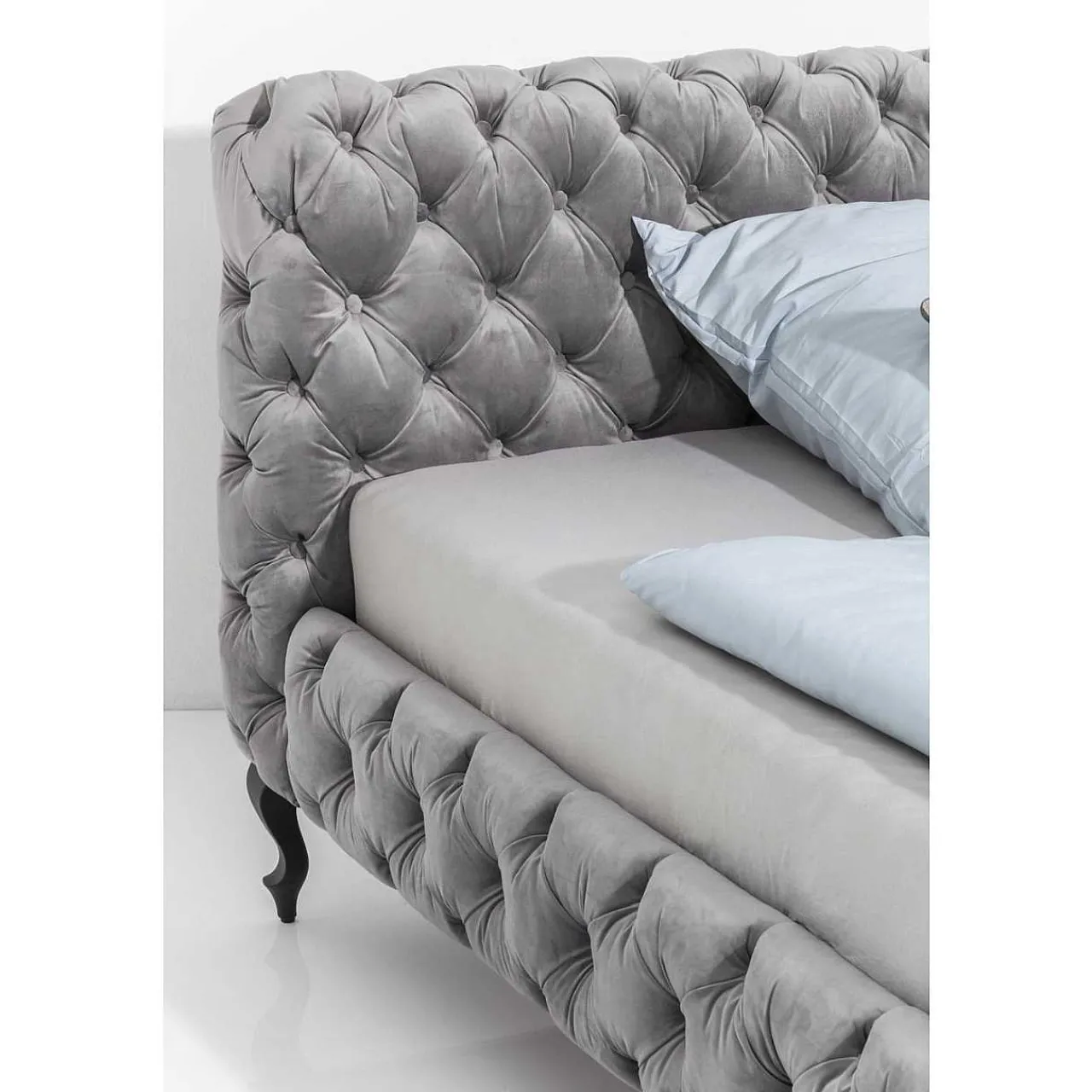 KARE Design Bett Desire Silbergrau 180X200 Cm> Betten