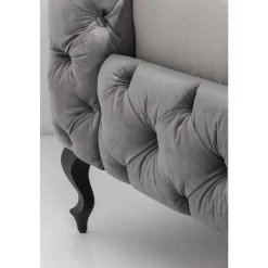 KARE Design Bett Desire Silbergrau 180X200 Cm><noscript><img width=