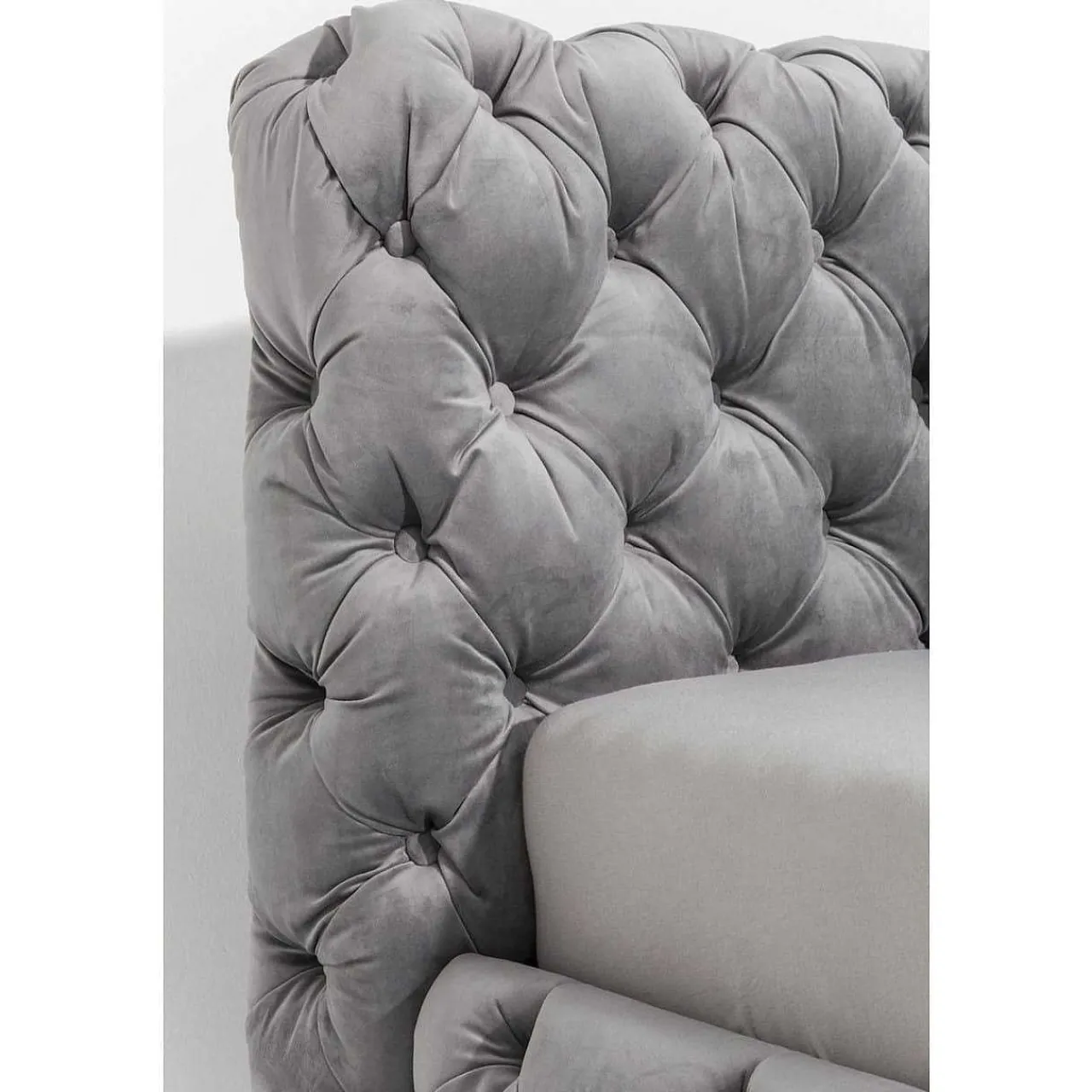 KARE Design Bett Desire Silbergrau 180X200 Cm> Betten
