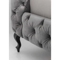 KARE Design Bett Desire Silbergrau 160X200 Cm><noscript><img width=