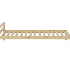 mutoni sweet home Bett Krefta Fichtenholz Natur 98> Betten