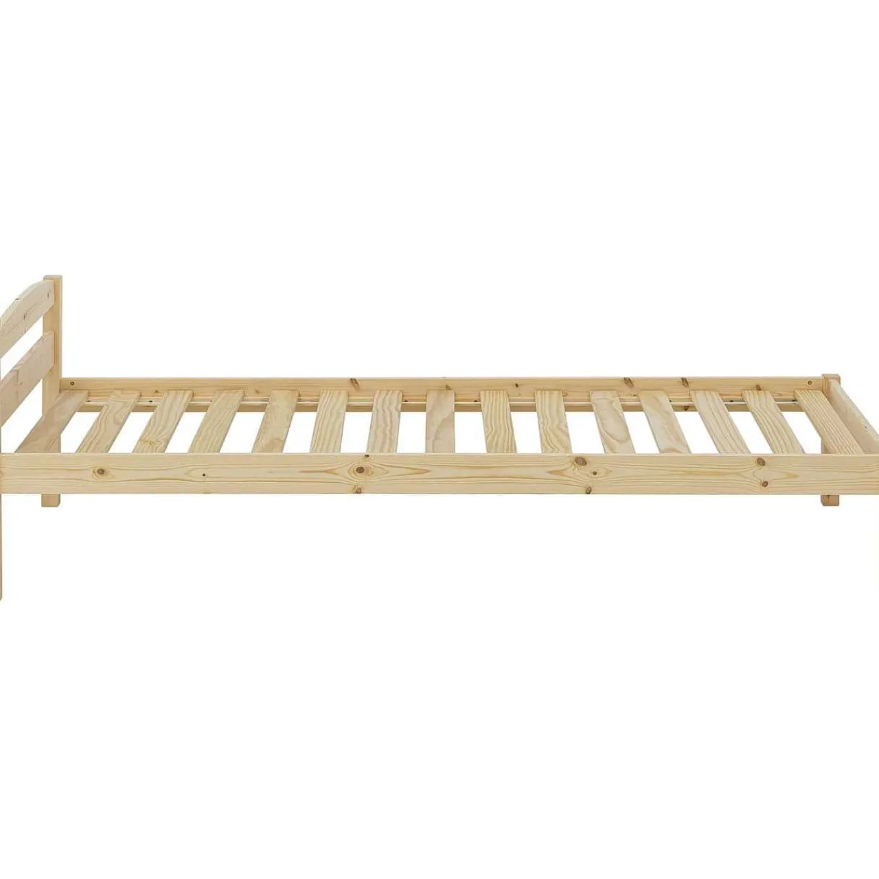 mutoni sweet home Bett Krefta Fichtenholz Natur 98> Betten