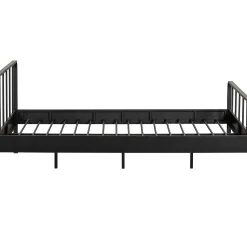 mutoni living Bett Mees Metall Schwarz 160X200> Betten