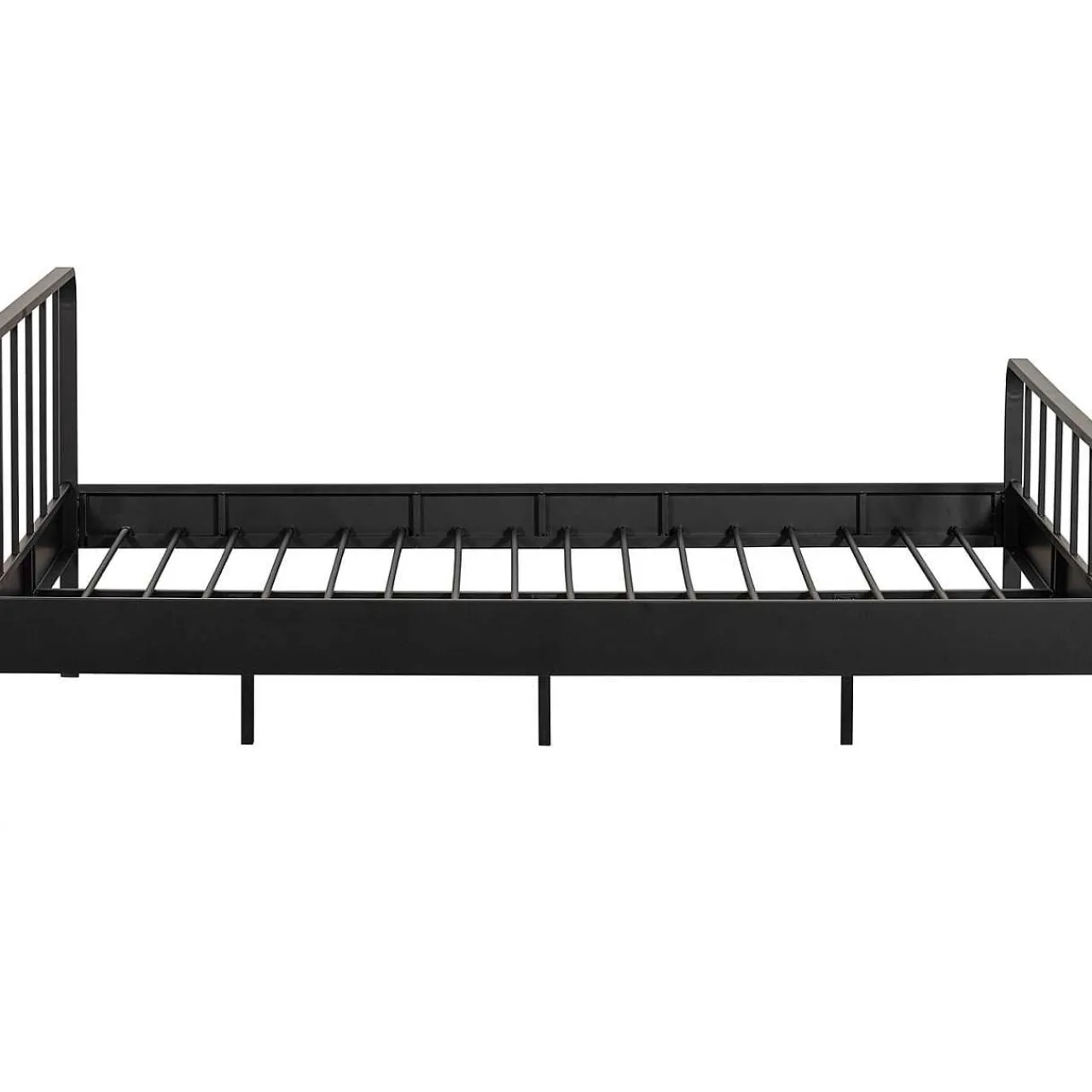 mutoni living Bett Mees Metall Schwarz 160X200> Betten