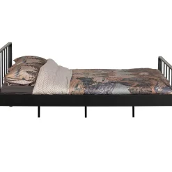 mutoni living Bett Mees Metall Schwarz 160X200><noscript><img width=