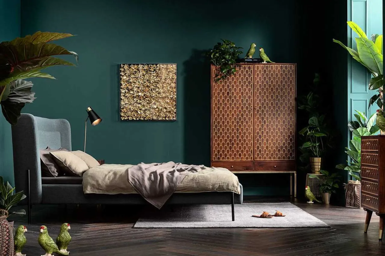 KARE Design Bett Tivoli Grun 180X200> Betten