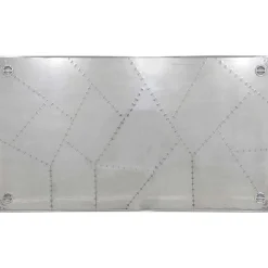 mutoni sweet home Bett-Kopfteil Aero Mangoholz Aluminium Silber 220><noscript><img width=