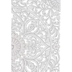 mutoni inspiration Bett-Kopfteil Mangoholz Antikweiss 120><noscript><img width=