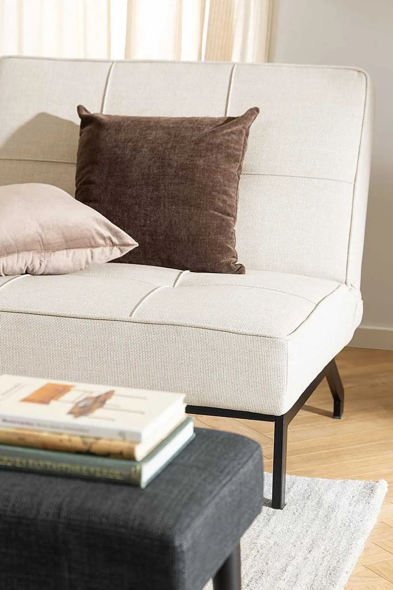 mutoni scandi Bettsofa Pepe Beige 198> Bettsofas