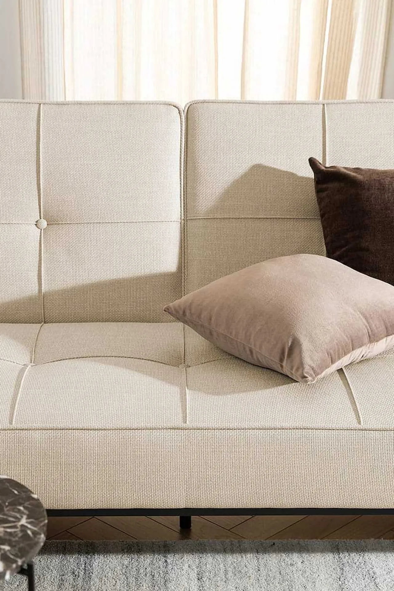 mutoni scandi Bettsofa Pepe Beige 198> Bettsofas