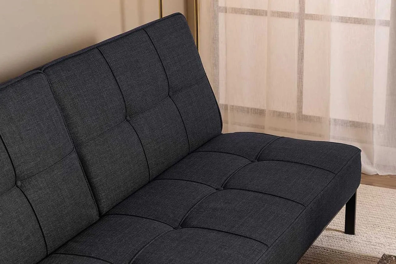 mutoni scandi Bettsofa Pepe Dunkelgrau 198> Bettsofas