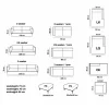mutoni original Bigsofa Bern Plus 3-Sitzer 240Cm> Bigsofas