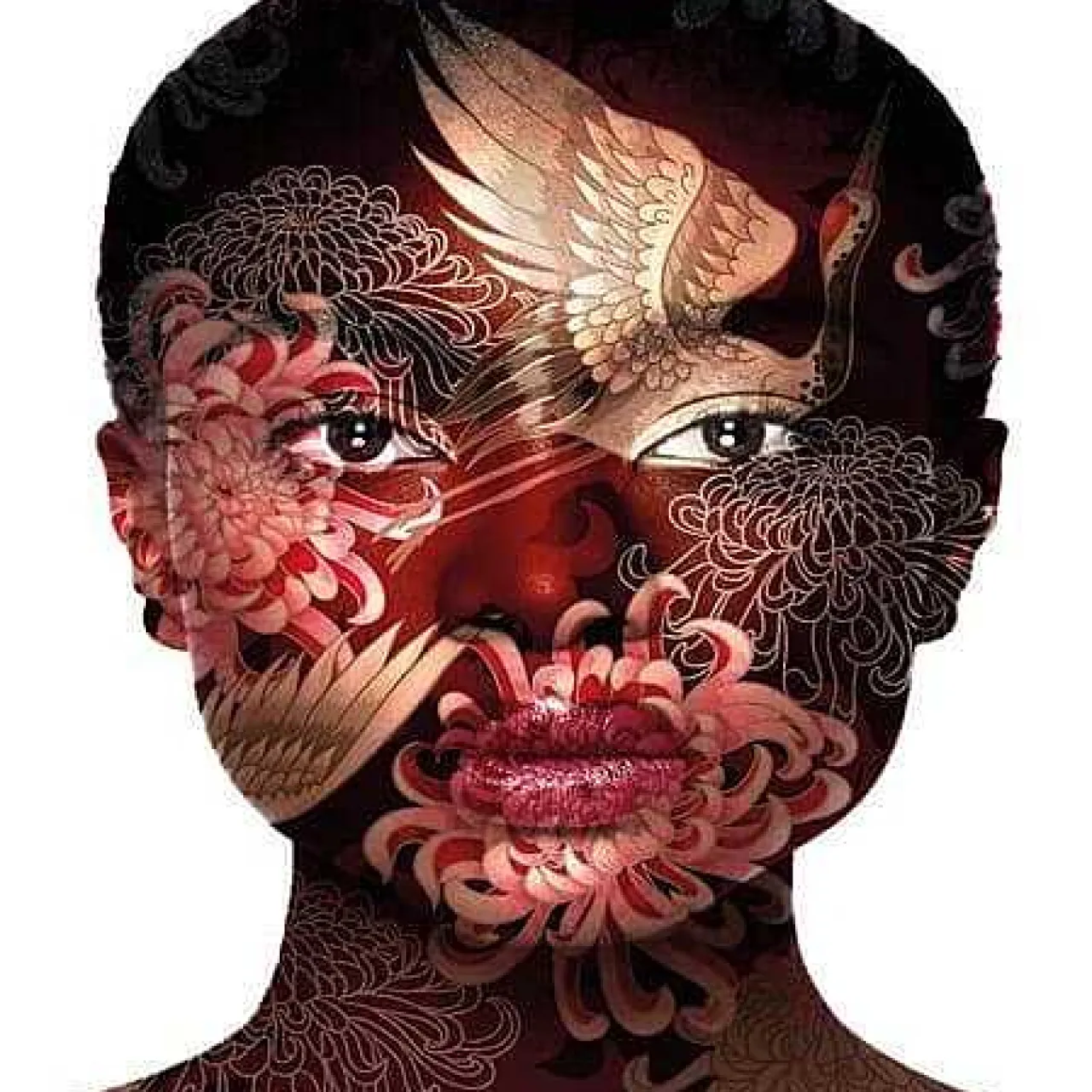 mutoni art Bild Artistic Make-Up Glossy 120X120> Mutoniart