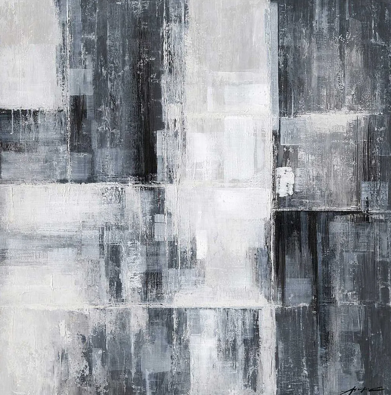 mutoni lifestyle Bild Crown Grau 100X100> Leinwandbilder