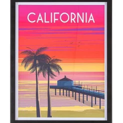 mutoni lifestyle Bild Evidence California 40X50> Glasbilder
