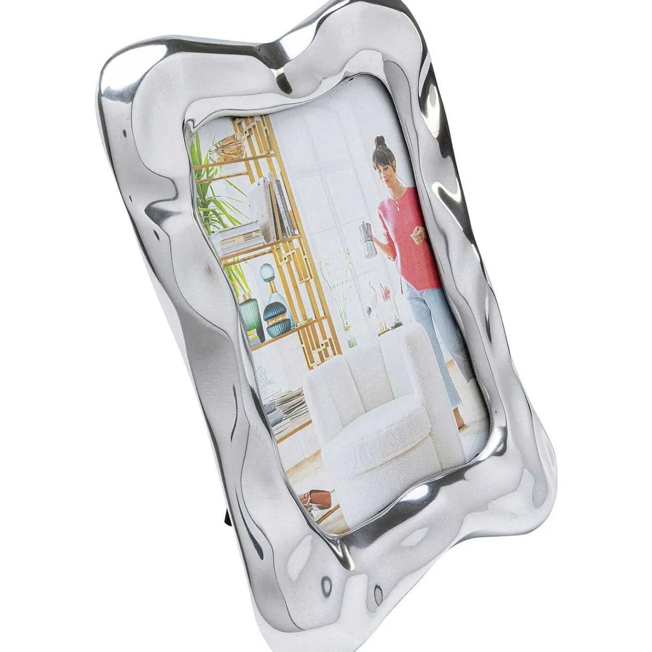 KARE Design Bilderrahmen Jade Swing Silber 13X18> Bilderrahmen