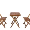 mutoni exclusive Bistroset Cappuccino Tisch Mit 2 Stühlen Klappbar> Balkon-Sets