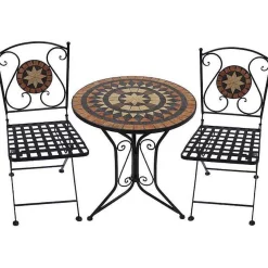 mutoni pleasure Bistro-Set Pular Keramik Braun> Balkon-Sets