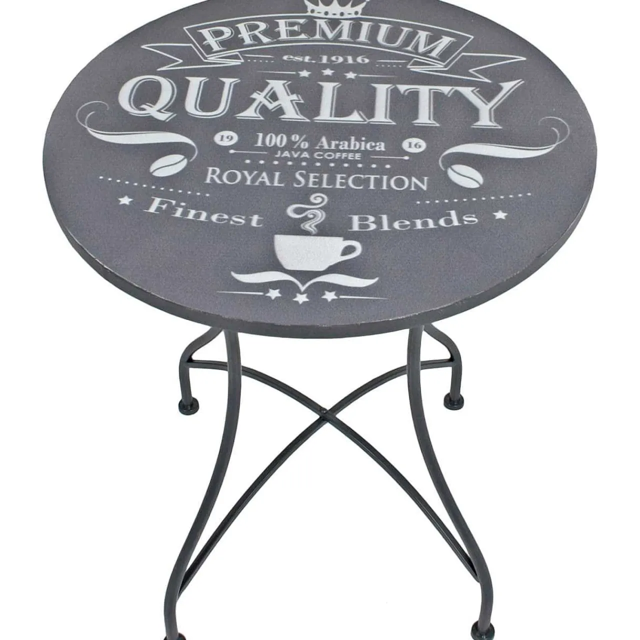 mutoni pleasure Bistro-Set Royal Stahl Grau> Balkon-Sets