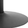 mutoni scandi Bistrotisch Barcelona Schwarz Rund 80X80> Bistrotische