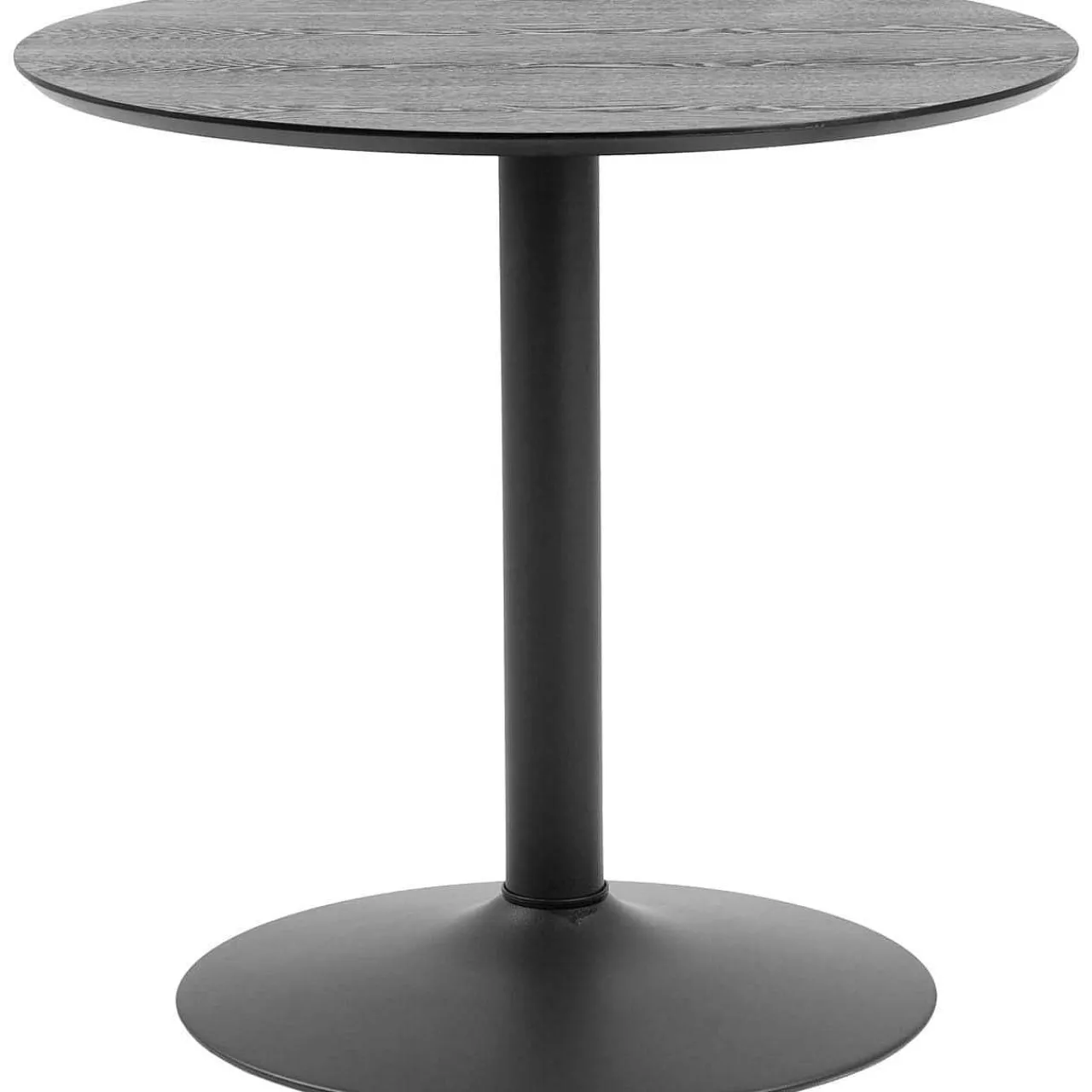 mutoni scandi Bistrotisch Barcelona Schwarz Rund 80X80> Bistrotische