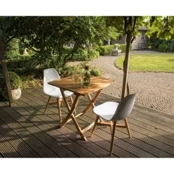 mutoni living Bistrotisch Folding Teak 70X70><noscript><img width=
