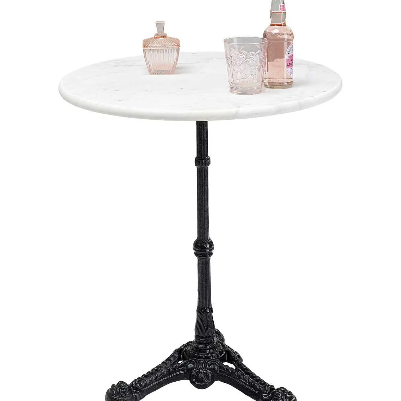 KARE Design Bistrotisch Kaffeehaus Rund Weiss 60Cm> Bistrotische