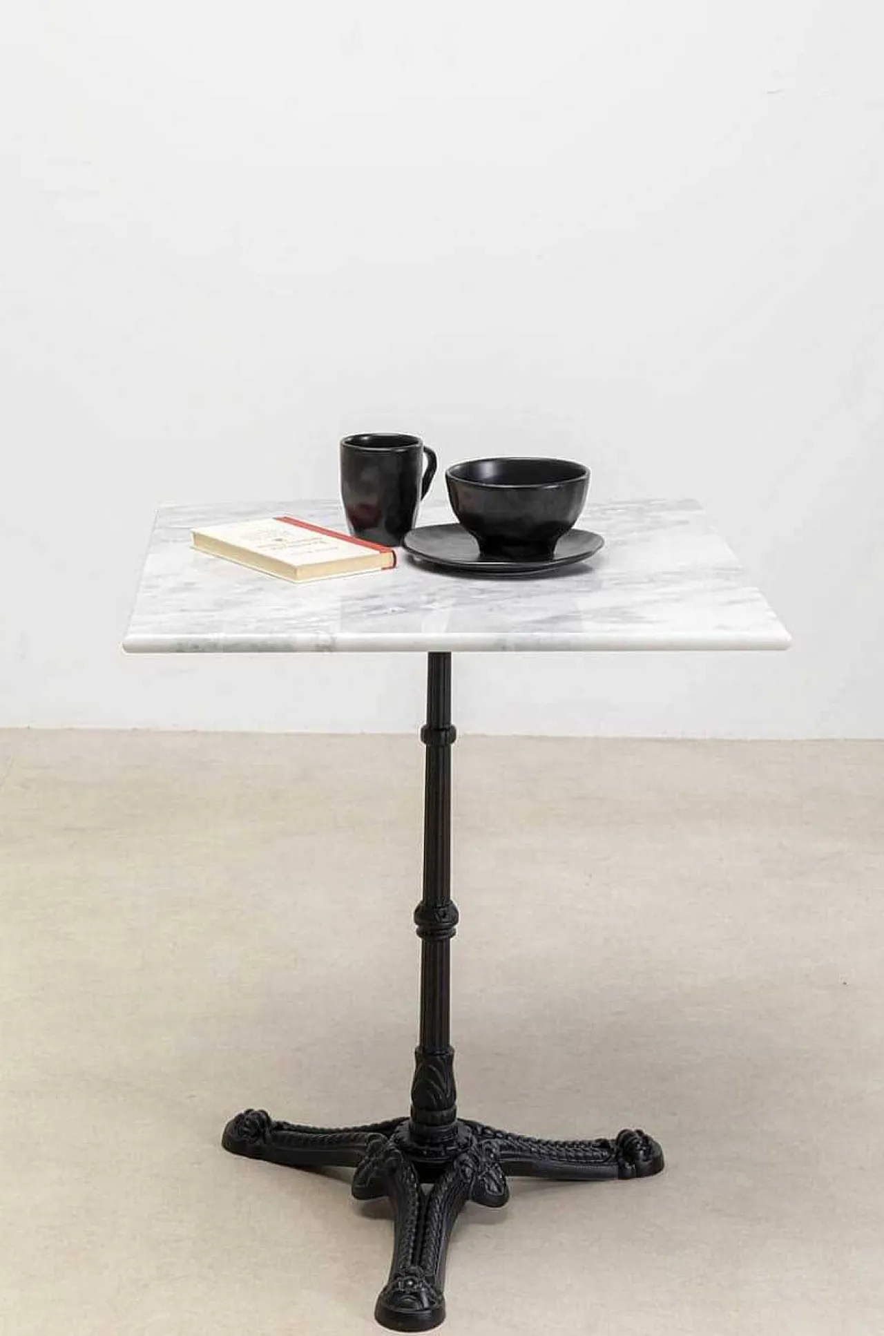 KARE Design Bistrotisch Kaffeehaus Square Weiss 60X60> Bistrotische