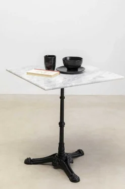 KARE Design Bistrotisch Kaffeehaus Square Weiss 60X60><noscript><img width=