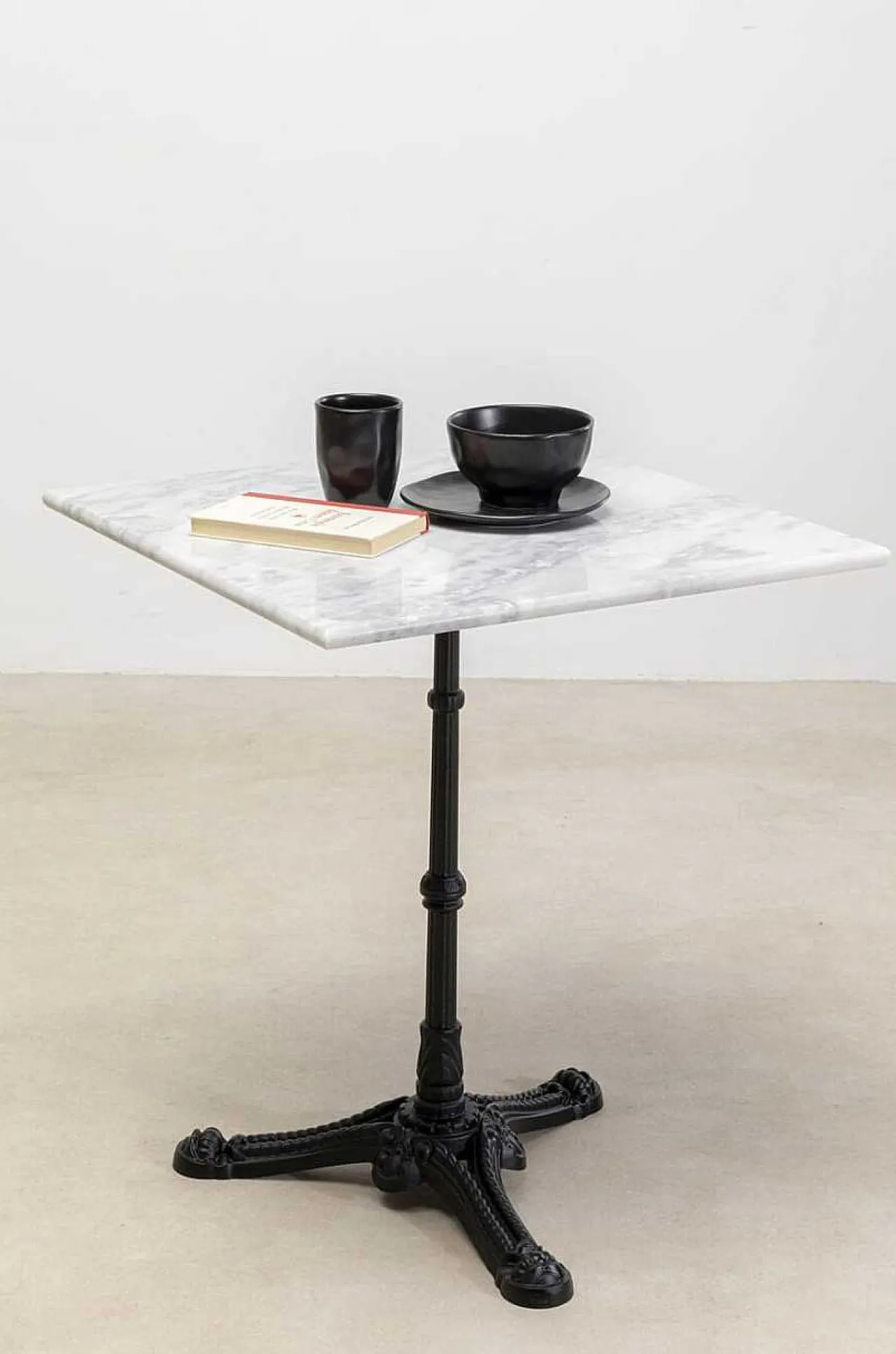 KARE Design Bistrotisch Kaffeehaus Square Weiss 60X60> Bistrotische