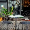 mutoni sweet home Bistrotisch Marmor Rund Weiss 57X57> Bistrotische