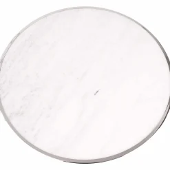 mutoni sweet home Bistrotisch Marmor Rund Weiss 57X57> Bistrotische